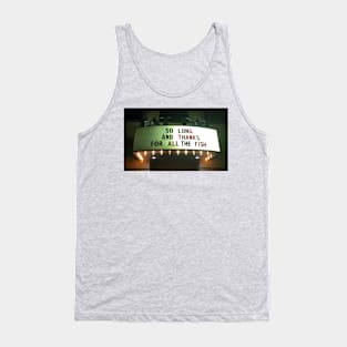 Fat Cat Music House & Lounge Tribute Marquee Tank Top